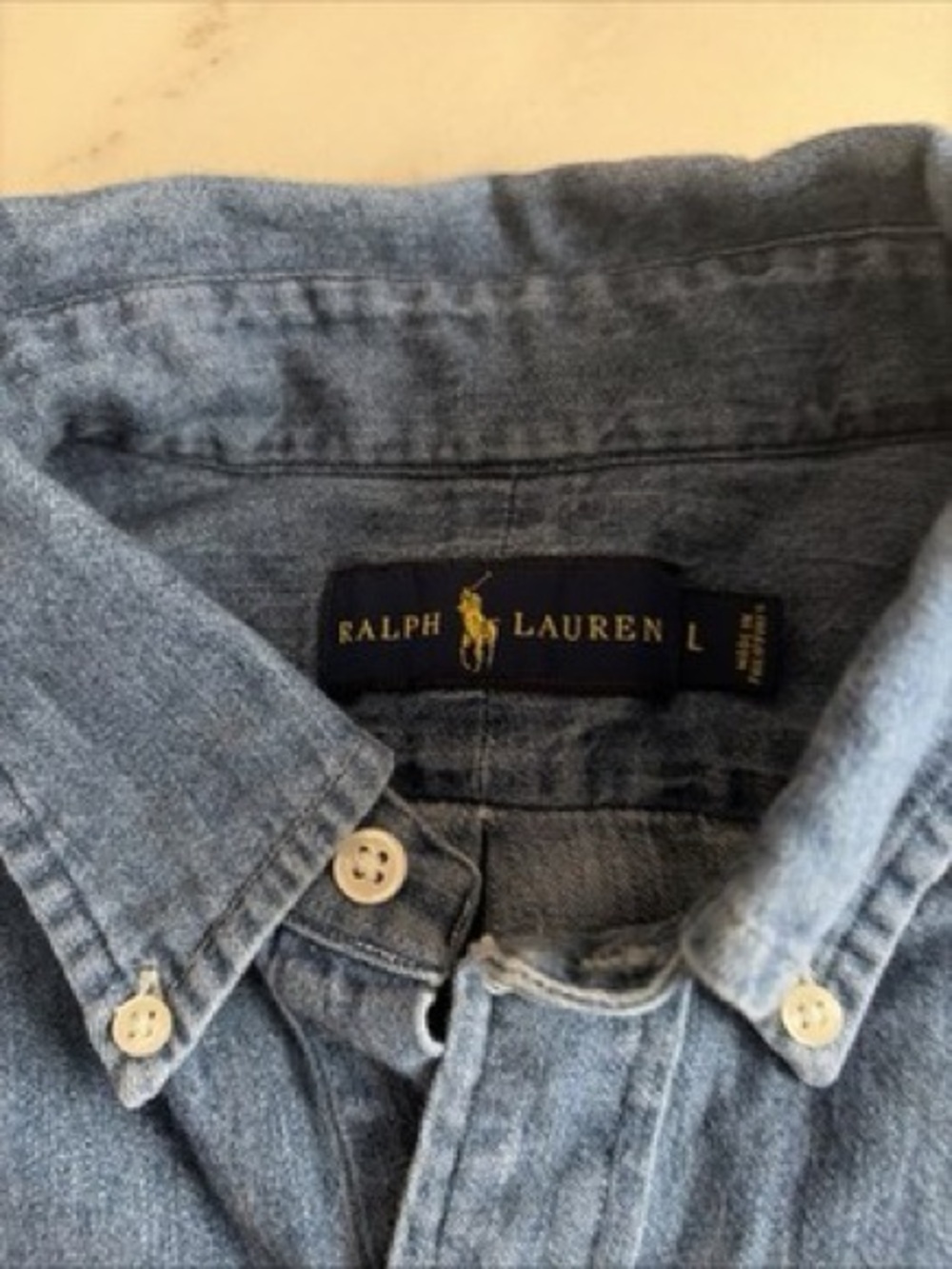 Denim Ralph Lauren button down